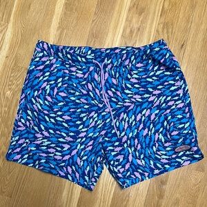 Colorful Patterned Swim Shorts